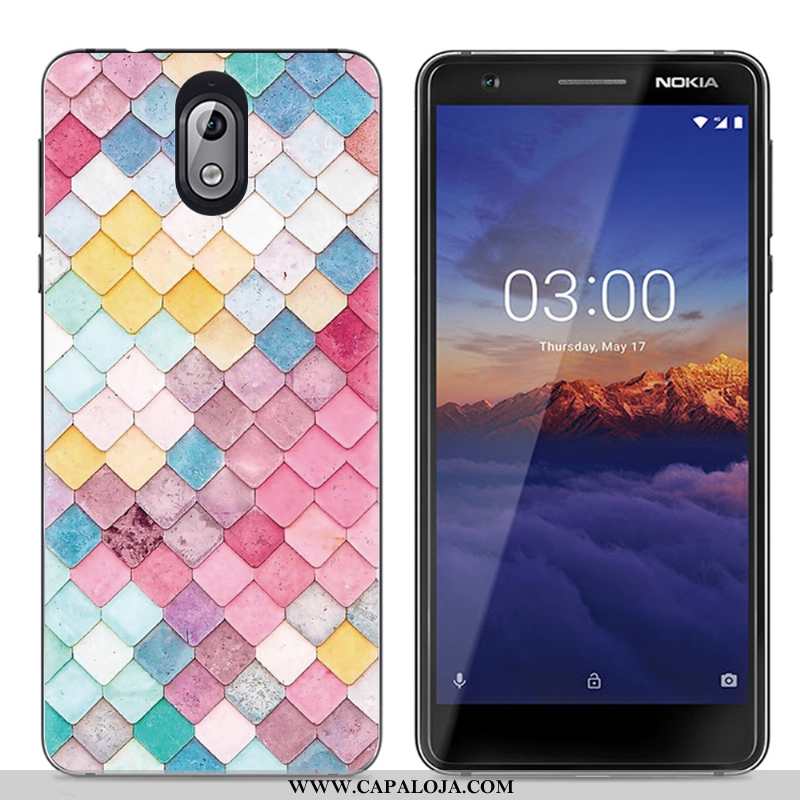 Capas Nokia 3.1 Soft Colorido Tendencia Cases, Capa Nokia 3.1 Protetoras Venda