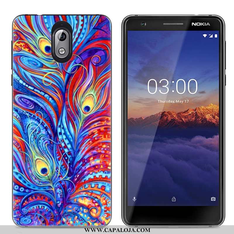 Capas Nokia 3.1 Soft Colorido Tendencia Cases, Capa Nokia 3.1 Protetoras Venda