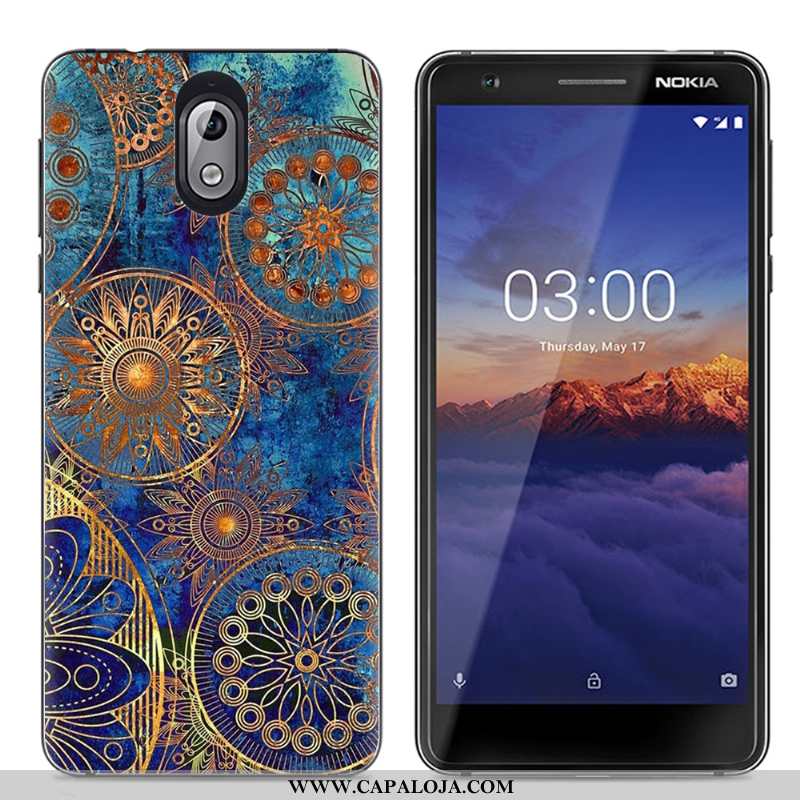 Capas Nokia 3.1 Soft Colorido Tendencia Cases, Capa Nokia 3.1 Protetoras Venda