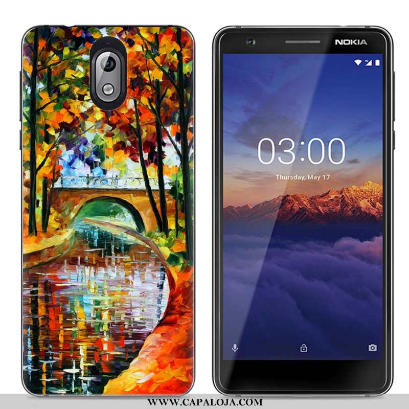 Capas Nokia 3.1 Soft Colorido Tendencia Cases, Capa Nokia 3.1 Protetoras Venda