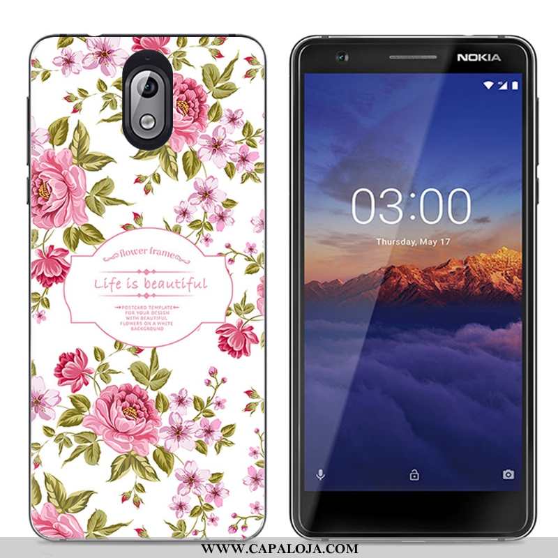 Capas Nokia 3.1 Soft Colorido Tendencia Cases, Capa Nokia 3.1 Protetoras Venda