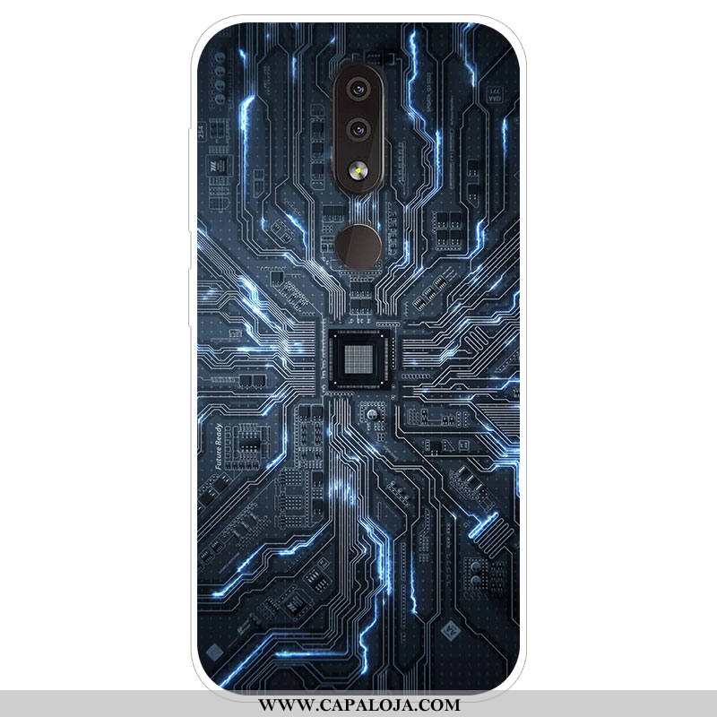 Capas Nokia 4.2 Desenho Animado Telemóvel Azul Escuro Masculino, Capa Nokia 4.2 Tendencia Barato