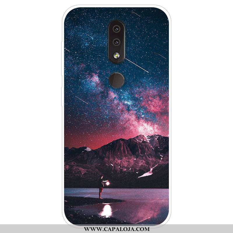 Capas Nokia 4.2 Desenho Animado Telemóvel Azul Escuro Masculino, Capa Nokia 4.2 Tendencia Barato