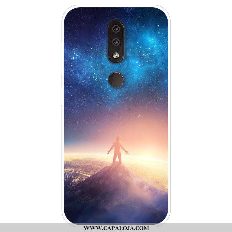 Capas Nokia 4.2 Desenho Animado Telemóvel Azul Escuro Masculino, Capa Nokia 4.2 Tendencia Barato