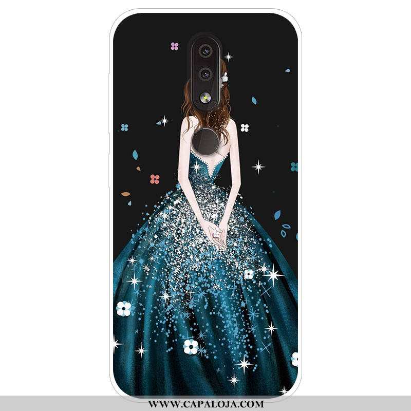 Capas Nokia 4.2 Desenho Animado Telemóvel Azul Escuro Masculino, Capa Nokia 4.2 Tendencia Barato