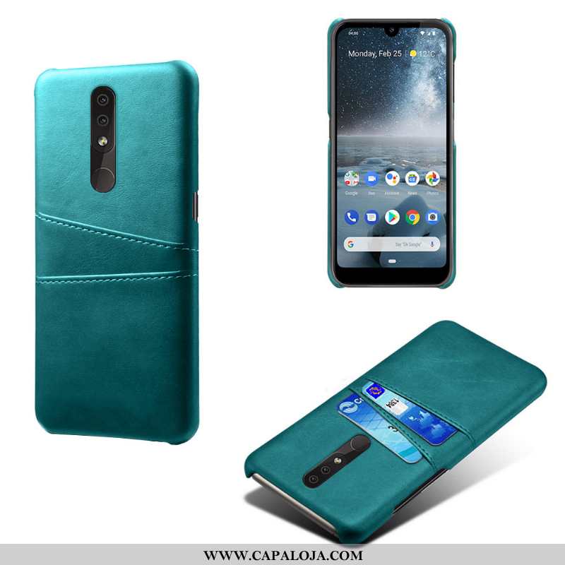 Capas Nokia 4.2 Protetoras Cases Tendencia Azul Escuro, Capa Nokia 4.2 Couro Comprar