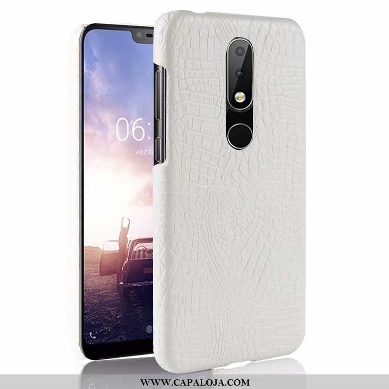 Capas Nokia 5.1 Plus Couro Cases Laranja, Capa Nokia 5.1 Plus Protetoras Baratas