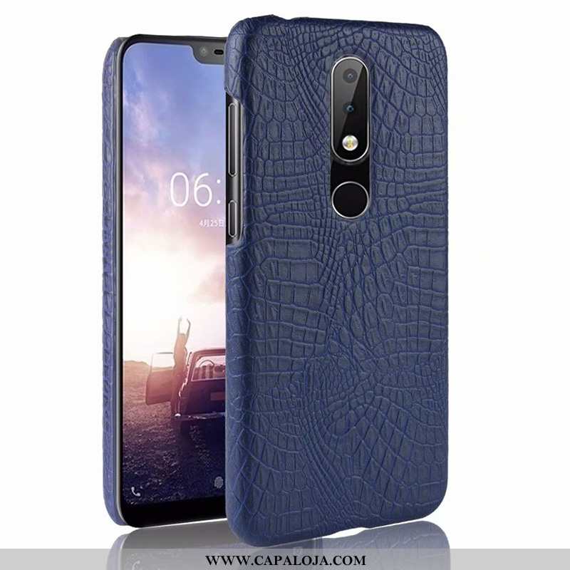 Capas Nokia 5.1 Plus Couro Cases Laranja, Capa Nokia 5.1 Plus Protetoras Baratas