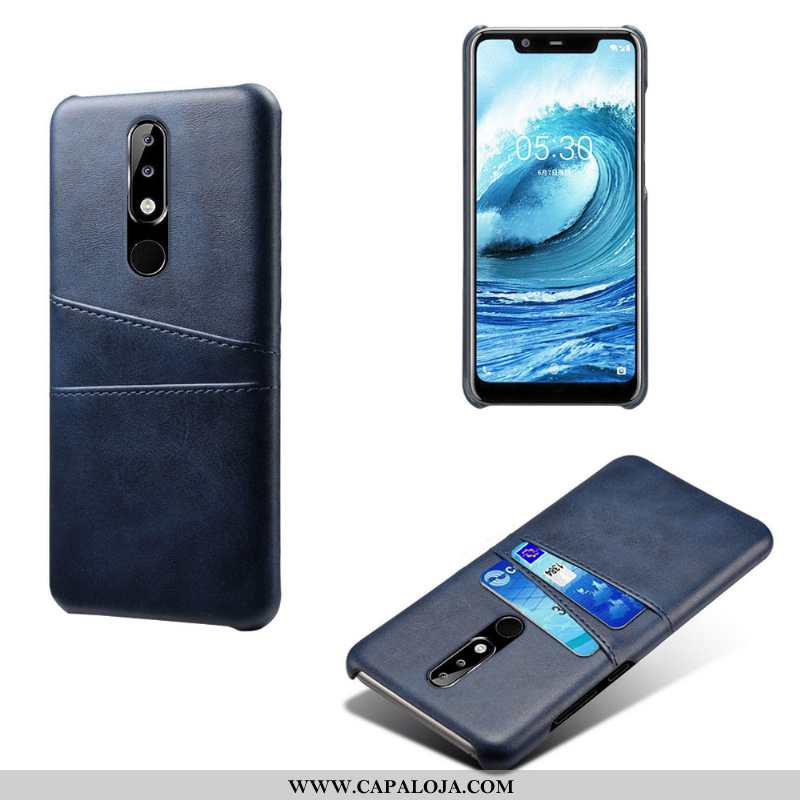 Capas Nokia 5.1 Plus Couro Rosa Antiqueda, Capa Nokia 5.1 Plus Protetoras Baratas