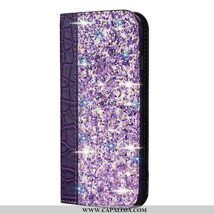 Capas Nokia 6.1 Couro Telemóvel Cover Roxo, Capa Nokia 6.1 Tendencia Baratas