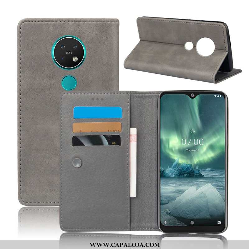 Capas Nokia 6.2 Couro Azul Escuro Completa, Capa Nokia 6.2 Protetoras Comprar