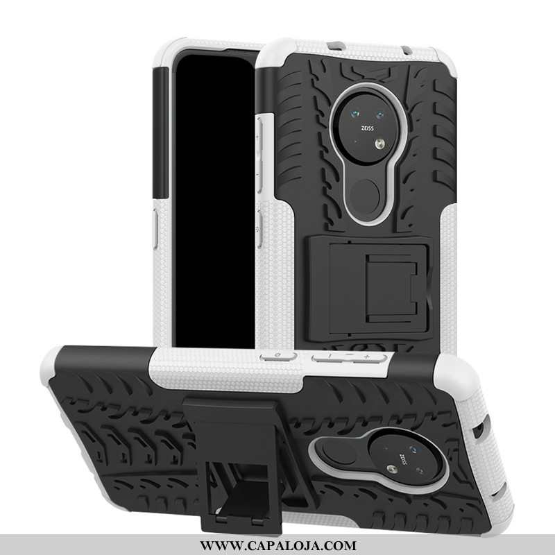 Capas Nokia 6.2 Protetoras Suporte Antiqueda Resistente Preto, Capa Nokia 6.2 Cases Online