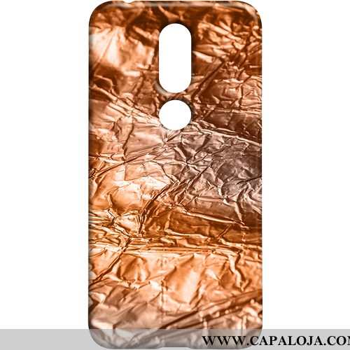 Capas Nokia 7.1 Metalizada Resistente Cases Castanho, Capa Nokia 7.1 Fosco Venda