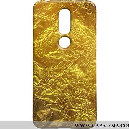 Capas Nokia 7.1 Metalizada Resistente Cases Castanho, Capa Nokia 7.1 Fosco Venda