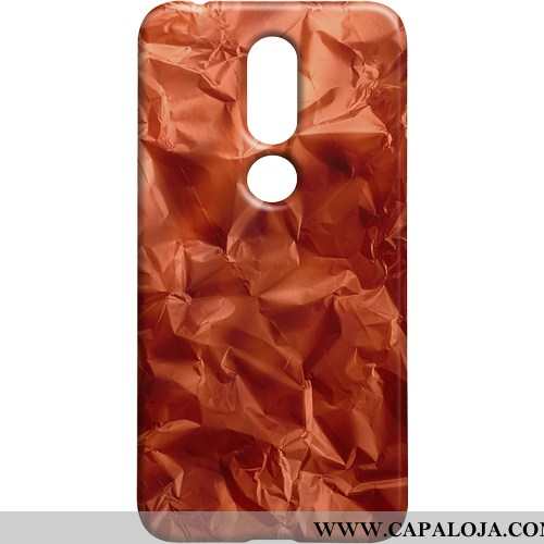 Capas Nokia 7.1 Metalizada Resistente Cases Castanho, Capa Nokia 7.1 Fosco Venda