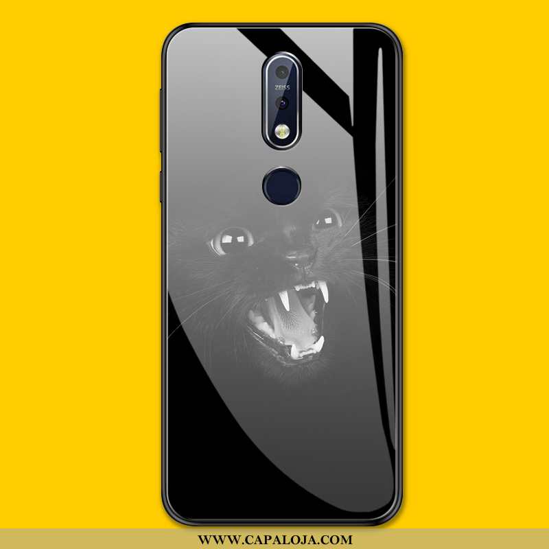 Capas Nokia 7.1 Tendencia Antiqueda Telemóvel Personalizado Amarelo, Capa Nokia 7.1 Protetoras Promo