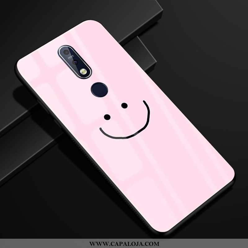 Capas Nokia 7.1 Vidro Feminino Roxa Roxo, Capa Nokia 7.1 Protetoras Barato