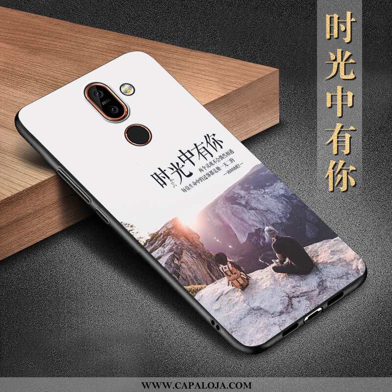 Capas Nokia 7 Plus Protetoras Feminino Antiqueda Preto, Capa Nokia 7 Plus Silicone Online