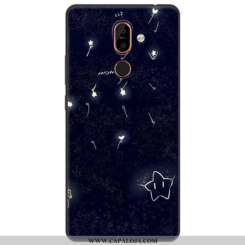 Capas Nokia 7 Plus Silicone Cases Telemóvel Colorido, Capa Nokia 7 Plus Desenho Animado Venda