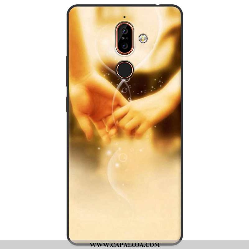 Capas Nokia 7 Plus Silicone Cases Telemóvel Colorido, Capa Nokia 7 Plus Desenho Animado Venda