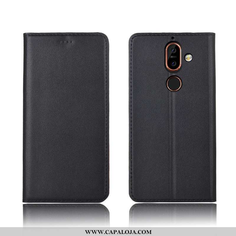 Capas Nokia 7 Plus Silicone Telemóvel Nova Feminino Castanho, Capa Nokia 7 Plus Couro Legitimo Onlin