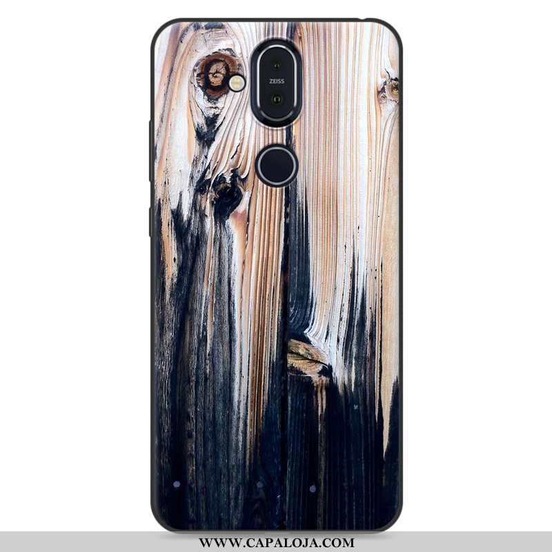 Capas Nokia 8.1 Silicone Telemóvel Criativas Branco, Capa Nokia 8.1 Personalizada Promoção