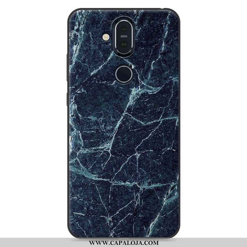 Capas Nokia 8.1 Silicone Telemóvel Criativas Branco, Capa Nokia 8.1 Personalizada Promoção