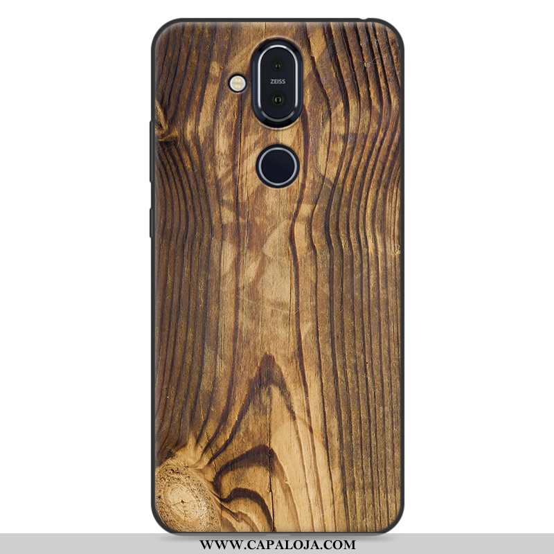 Capas Nokia 8.1 Silicone Telemóvel Criativas Branco, Capa Nokia 8.1 Personalizada Promoção