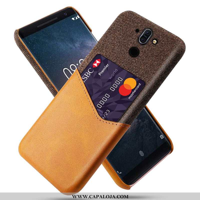 Capas Nokia 8 Sirocco Couro Antiqueda Cases Caqui, Capa Nokia 8 Sirocco Protetoras Online