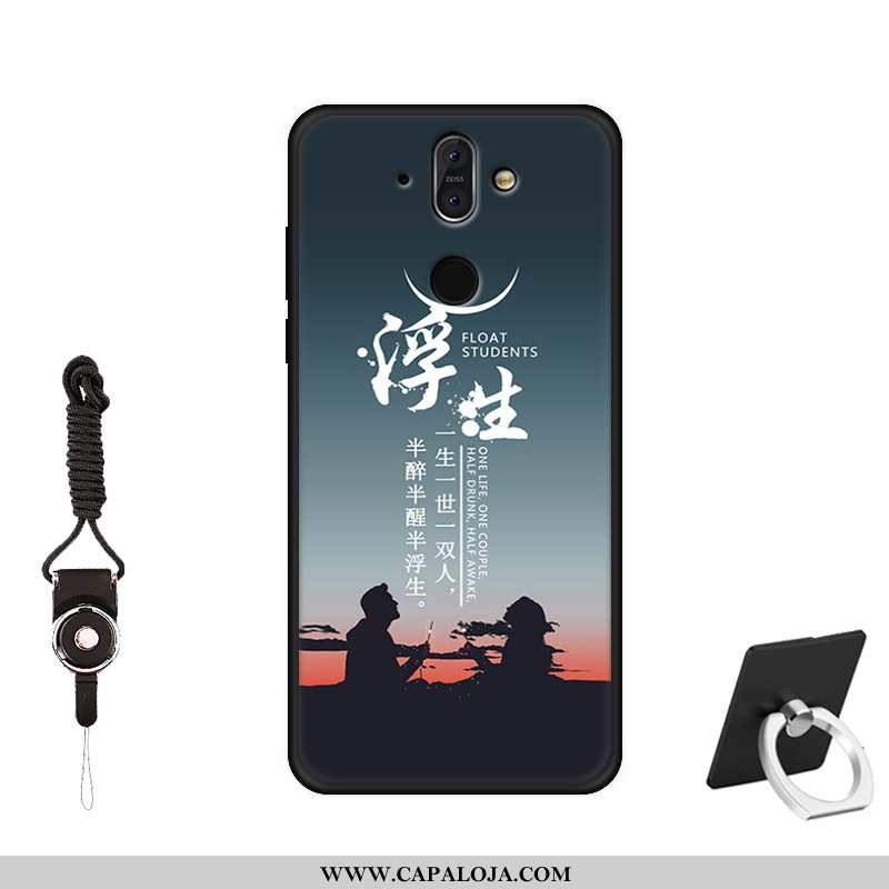 Capas Nokia 8 Sirocco Criativas Aço Nova Preto, Capa Nokia 8 Sirocco Soft Comprar