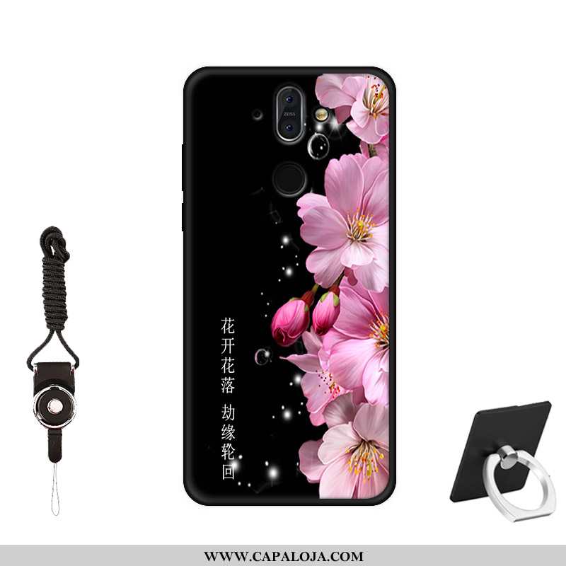 Capas Nokia 8 Sirocco Criativas Aço Nova Preto, Capa Nokia 8 Sirocco Soft Comprar