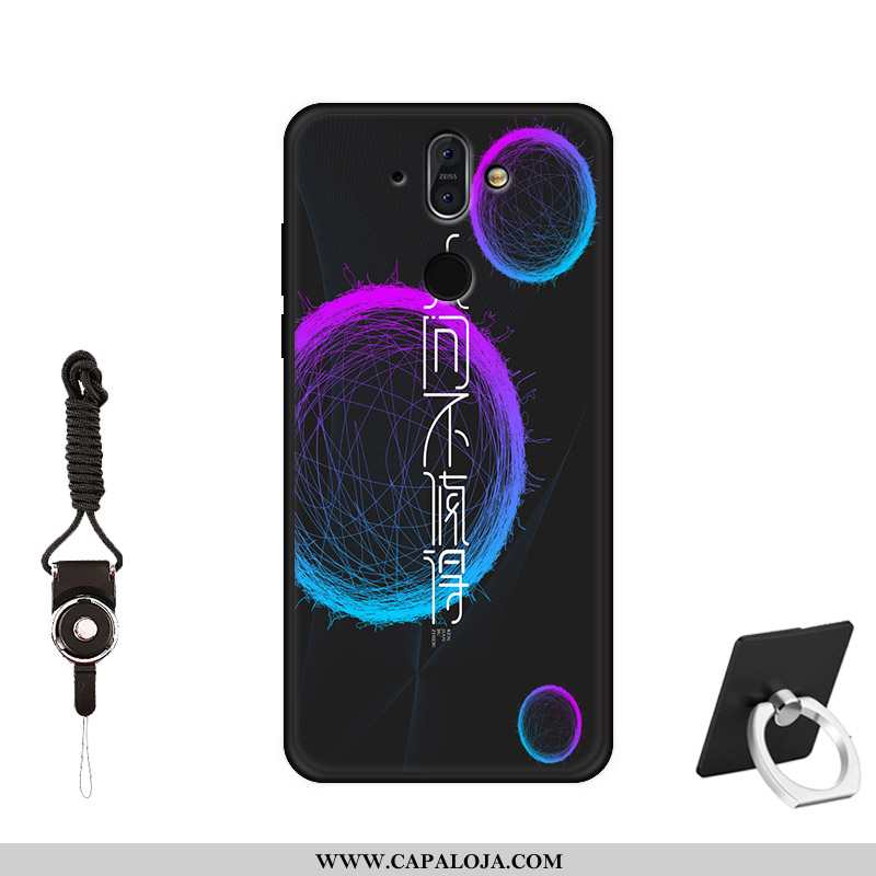 Capas Nokia 8 Sirocco Criativas Aço Nova Preto, Capa Nokia 8 Sirocco Soft Comprar