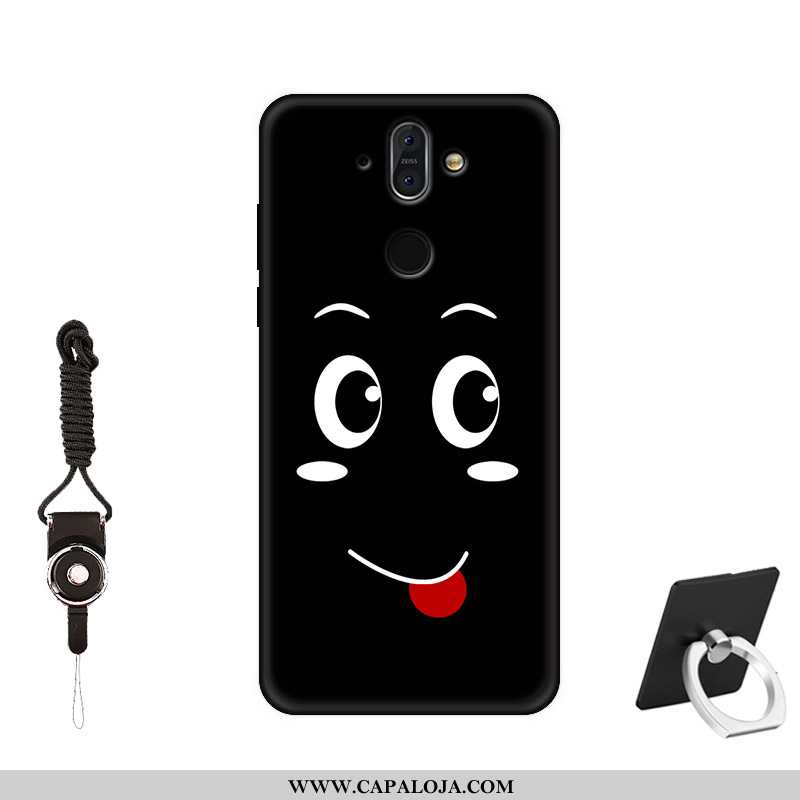 Capas Nokia 8 Sirocco Criativas Aço Nova Preto, Capa Nokia 8 Sirocco Soft Comprar