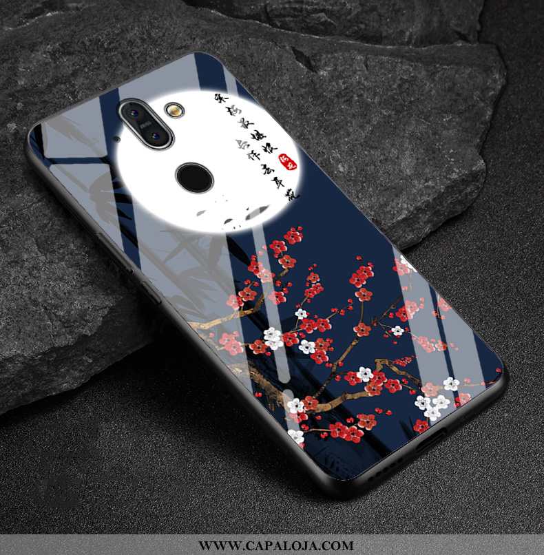 Capas Nokia 8 Sirocco Desenho Animado Cases Vidro Vermelho, Capa Nokia 8 Sirocco Tendencia Comprar