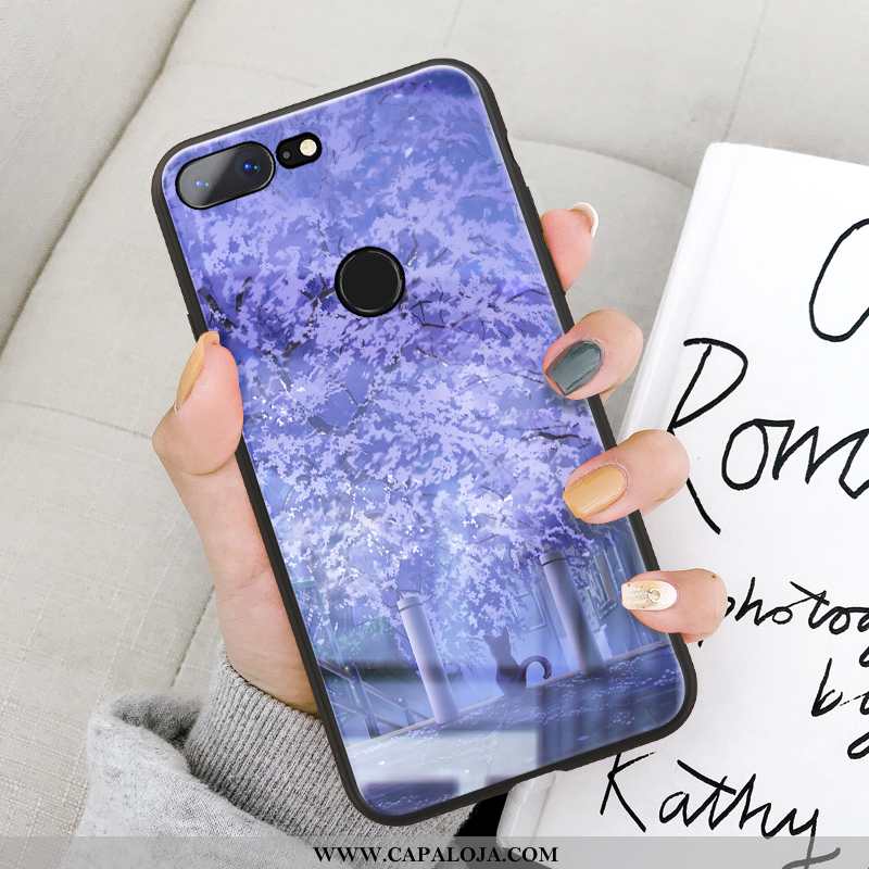 Capas Oneplus 5t Personalizada Roxa Feminino Frente Roxo, Capa Oneplus 5t Criativas Barato