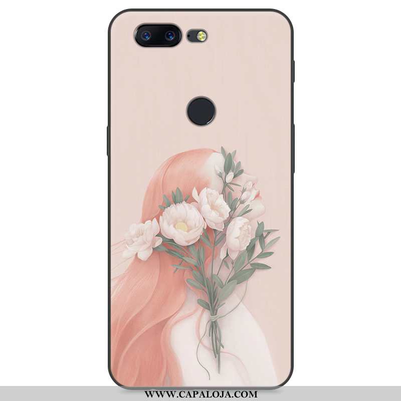 Capas Oneplus 5t Protetoras Feminino Telemóvel Pequena Branco, Capa Oneplus 5t Soft Promoção