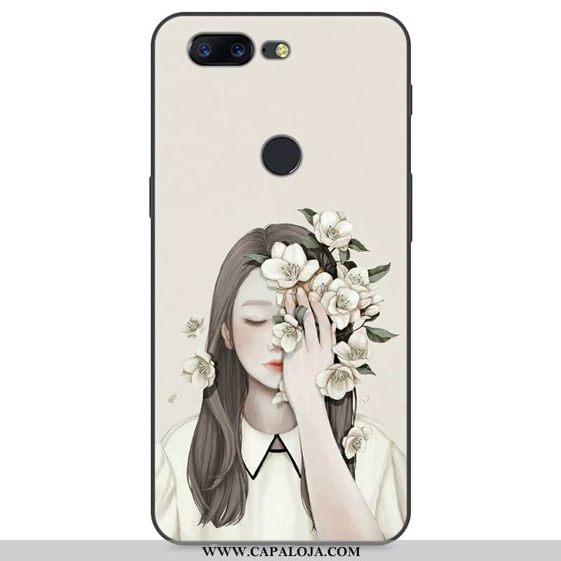 Capas Oneplus 5t Protetoras Feminino Telemóvel Pequena Branco, Capa Oneplus 5t Soft Promoção