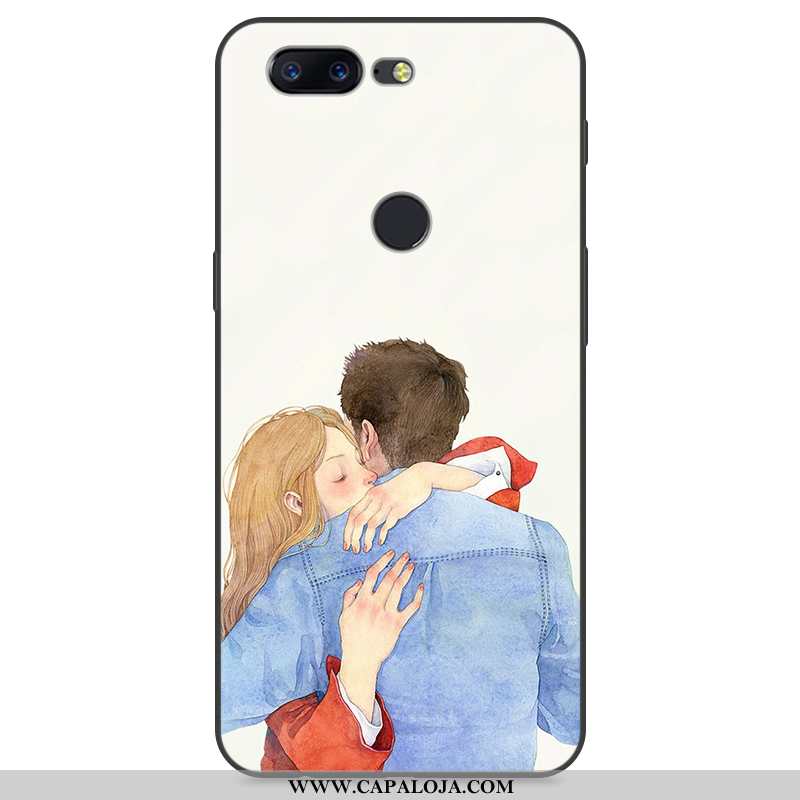 Capas Oneplus 5t Protetoras Feminino Telemóvel Pequena Branco, Capa Oneplus 5t Soft Promoção