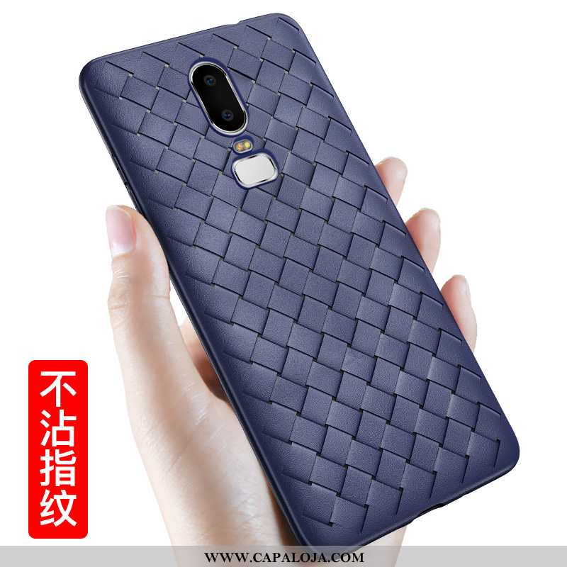 Capas Oneplus 6 Fosco Telemóvel Vermelha Soft Vermelho, Capa Oneplus 6 Personalizada Baratos