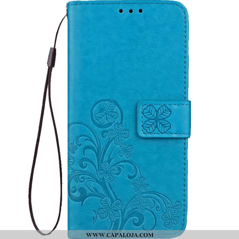 Capas Oneplus 6 Protetoras Azul Feminino, Capa Oneplus 6 Couro Comprar