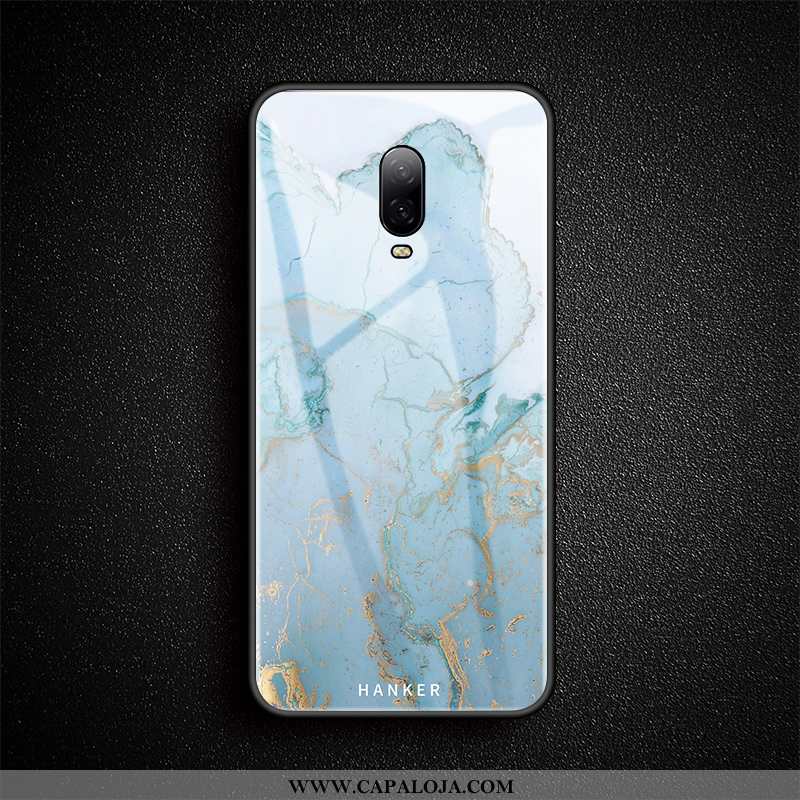 Capas Oneplus 6t Protetoras Masculino Simples Azul, Capa Oneplus 6t Vidro Baratos