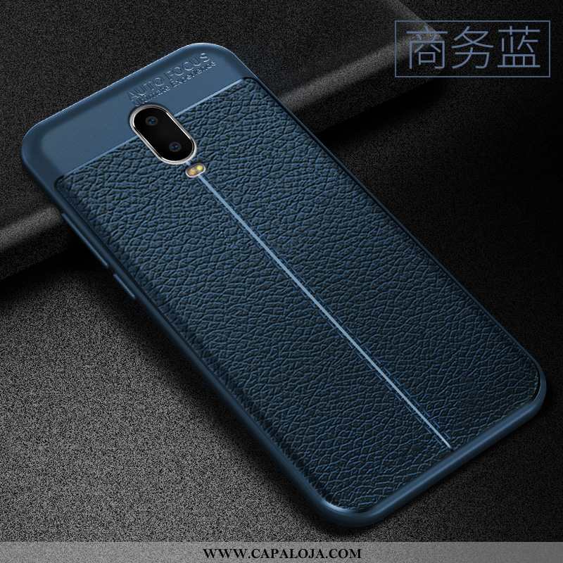 Capas Oneplus 6t Soft Fosco Slim Couro Preto, Capa Oneplus 6t Super Online