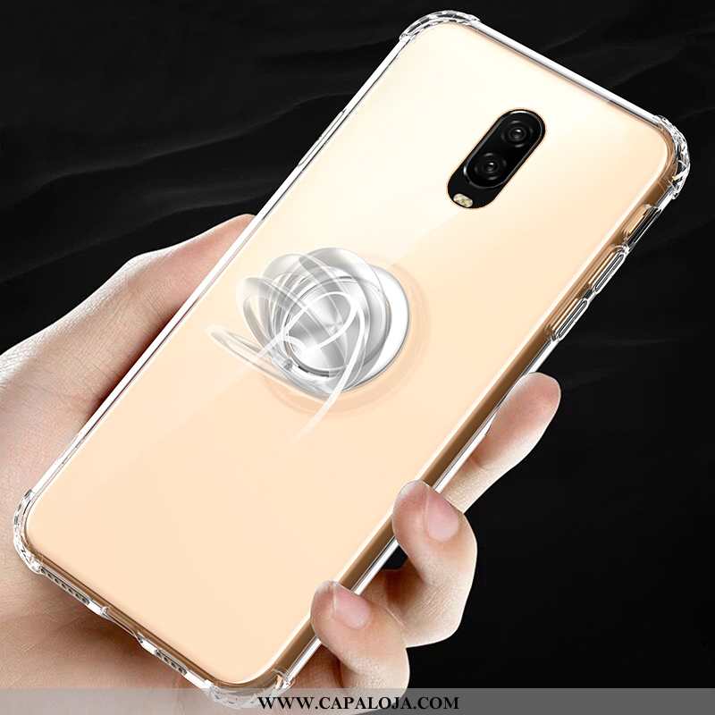 Capas Oneplus 6t Transparente Branco Invisivel, Capa Oneplus 6t Protetoras Comprar