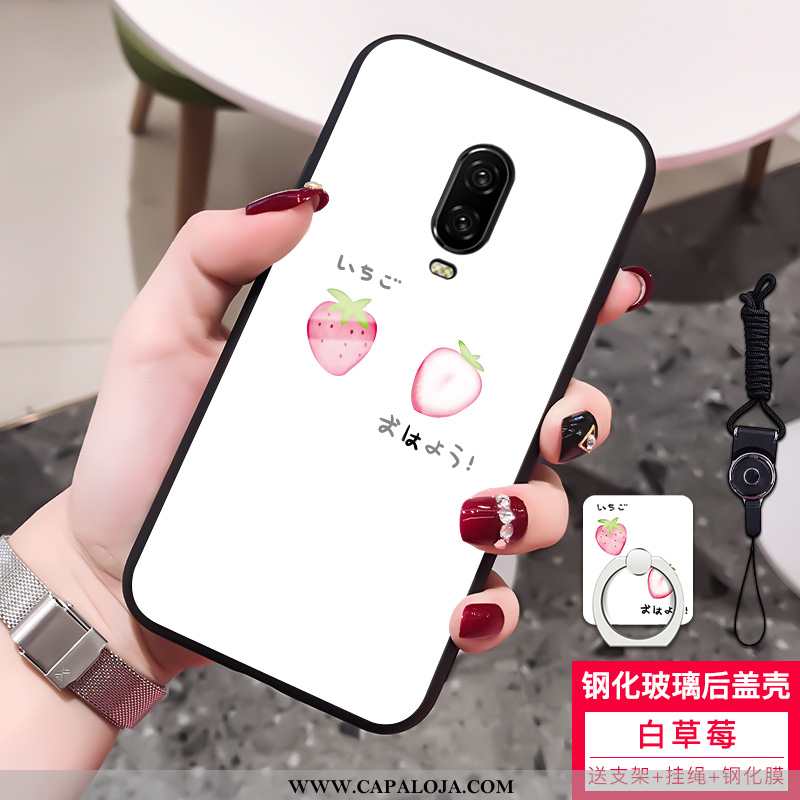 Capas Oneplus 6t Vidro Cases Personalizado Protetoras Rosa, Capa Oneplus 6t Moda Baratos