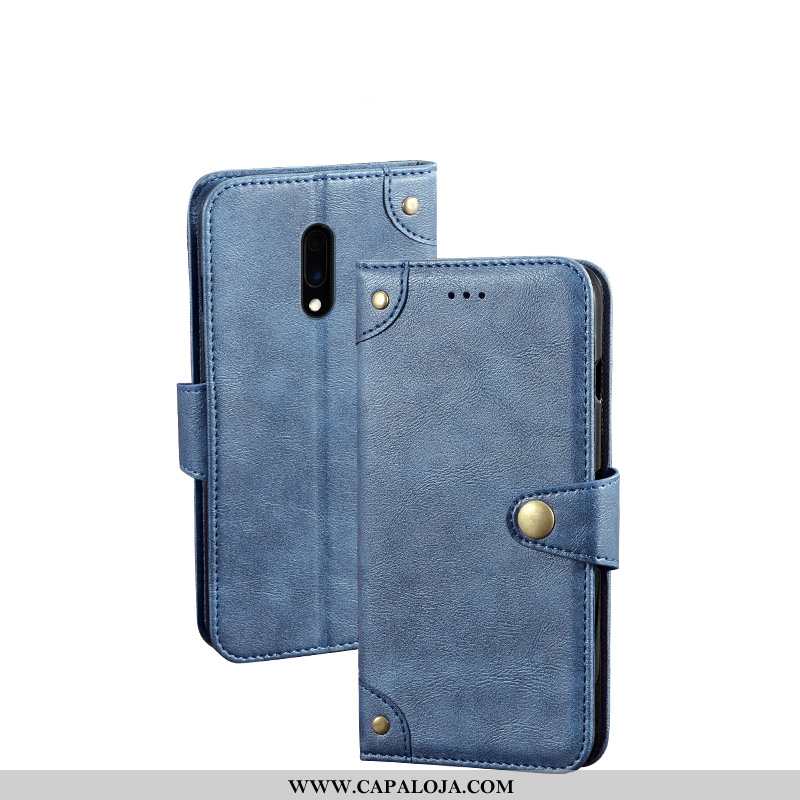 Capas Oneplus 7 Couro Carteira Cases Preto, Capa Oneplus 7 Protetoras Online