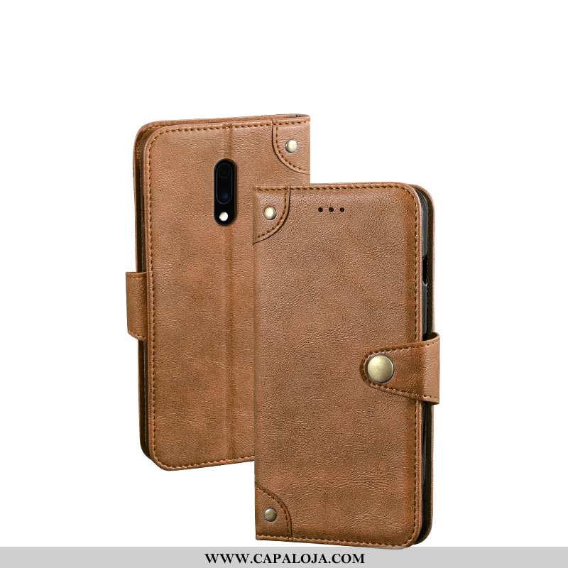 Capas Oneplus 7 Couro Carteira Cases Preto, Capa Oneplus 7 Protetoras Online