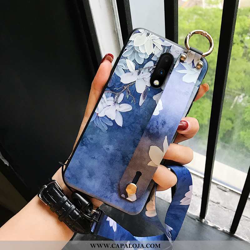 Capas Oneplus 7 Criativas Completa Personalizada Telemóvel Azul, Capa Oneplus 7 Silicone Barato