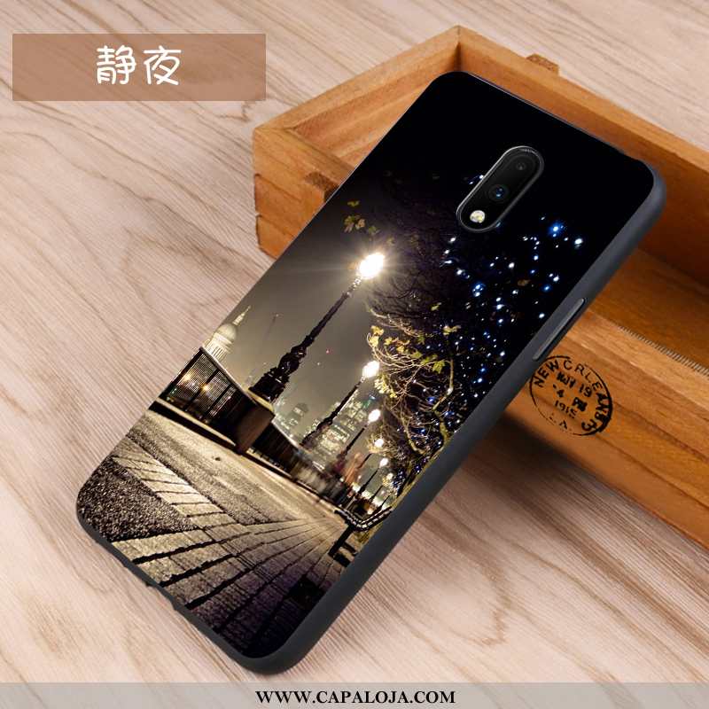 Capas Oneplus 7 Personalizada Protetoras Tendencia Preto, Capa Oneplus 7 Criativas Baratas