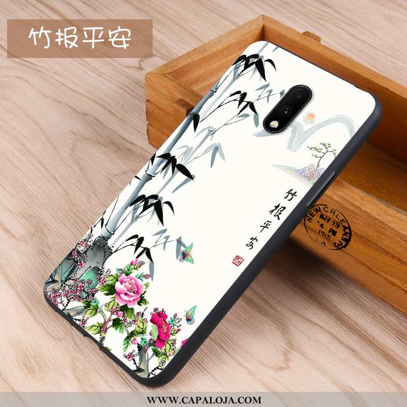 Capas Oneplus 7 Personalizada Protetoras Tendencia Preto, Capa Oneplus 7 Criativas Baratas