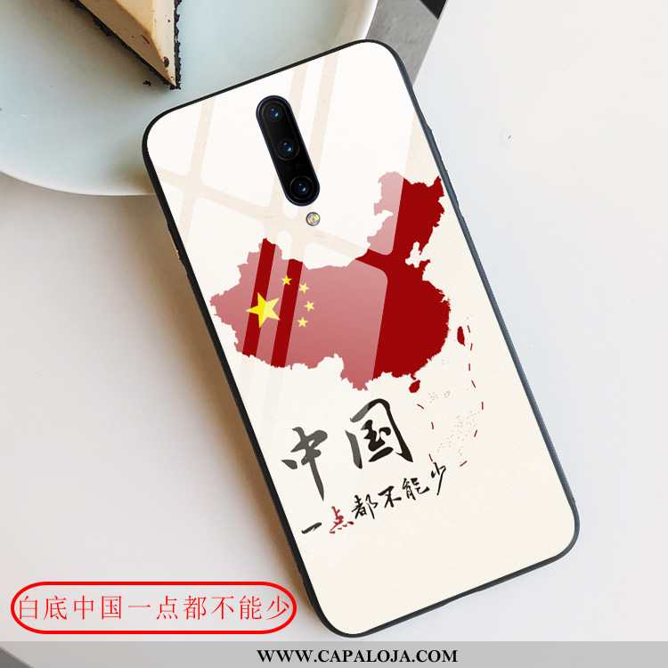 Capas Oneplus 7 Pro Criativas Cases Vidro Vermelha Vermelho, Capa Oneplus 7 Pro Protetoras Online